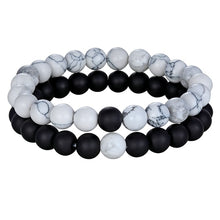 Load image into Gallery viewer, Set of 2 natural stone bracelets. Different colors. Perfect gift
