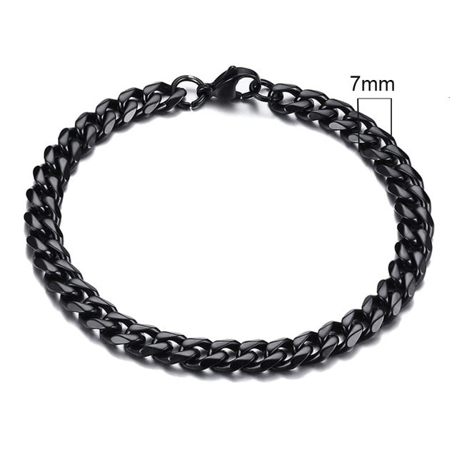 Minimalist trendy chain for men different models and colors