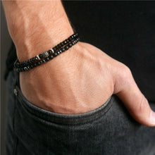 Charger l&#39;image dans la galerie, Sets de 2, 3 ou 4 bracelets tendances. Différents choix disponibles. Cadeau idéal pour homme.
