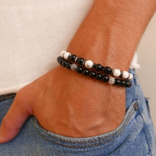 Load image into Gallery viewer, Sets of 2, 3 or 4 trendy bracelets. Different choices available. Perfect gift for men.
