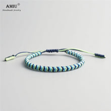 Load image into Gallery viewer, Tibetan Bracelet for Men and Women. 39 colors available
