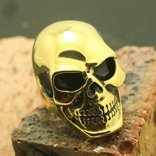 Load image into Gallery viewer, New design: Stainless steel skull ring. Different colors
